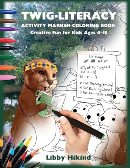 Twig-Literacy Activity Marker Coloring Book