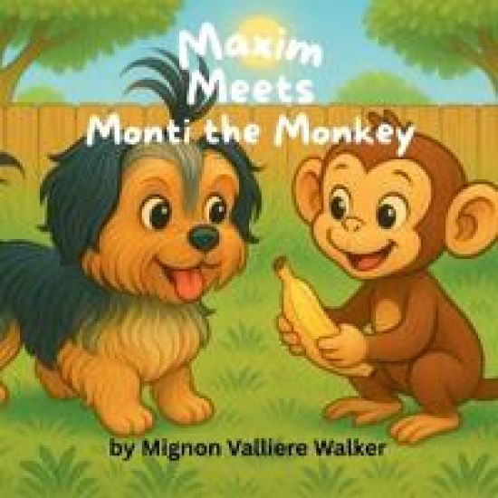Maxim Meets Monti the Monkey