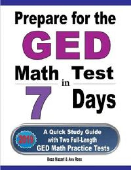 Prepare for the GED Math Test in 7 Days