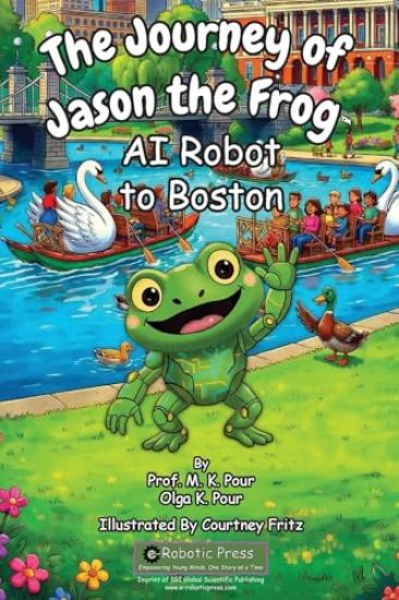 The Journey of Jason the Frog(TM) AI Robot to Boston