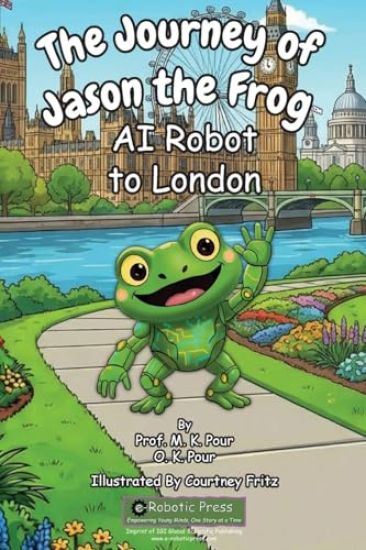 The Journey of Jason the Frog AI Robot to London