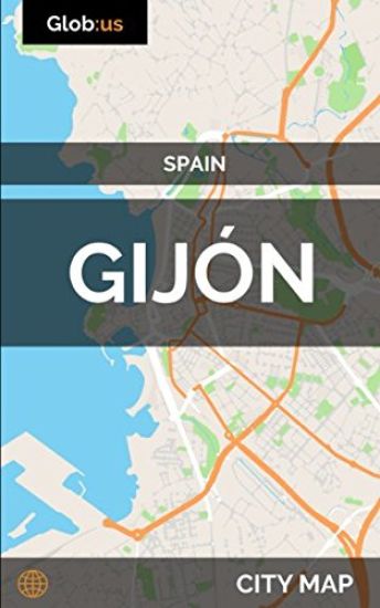 Gijón, Spain - City Map