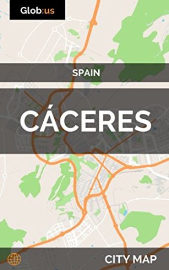 Cáceres, Spain - City Map