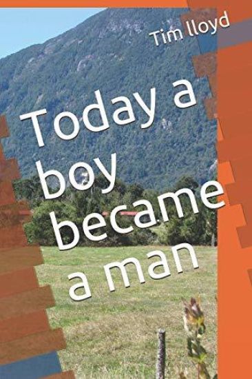 Today a boy became a man