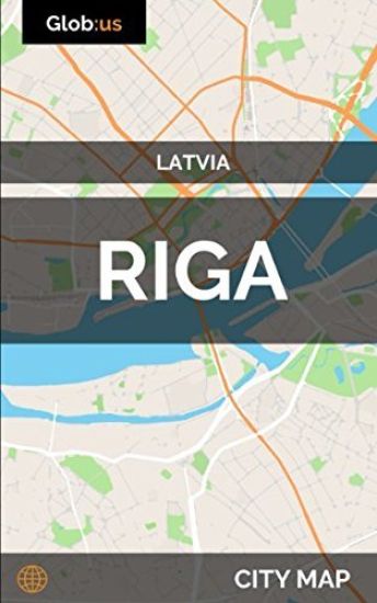 Riga, Latvia - City Map