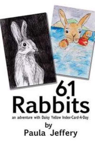 61 Rabbits: an adventure with Daisy Yellow Index-Card-A-Day