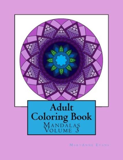 Adult Coloring Book: Mandalas Volume 3