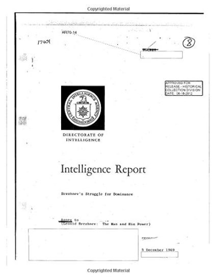 Brezhnev's Struggle for Dominance