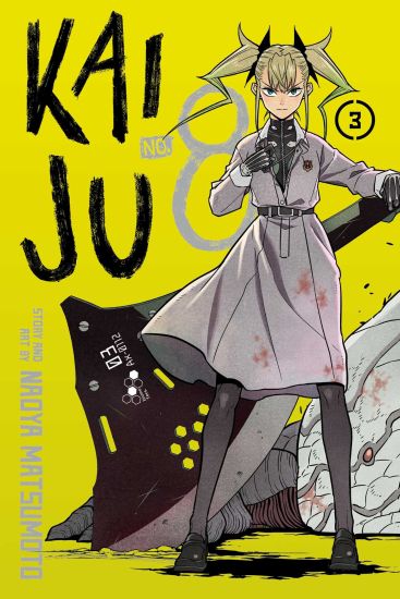 Kansikuva: Kaiju No. 8, Vol. 3