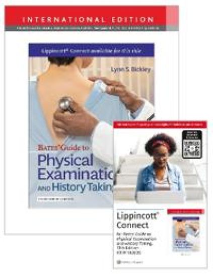 Bates' Guide To Physical Examination and History Taking 13e with Videos Lippincott Connect International Edition Print Book and Digital Access Card Package