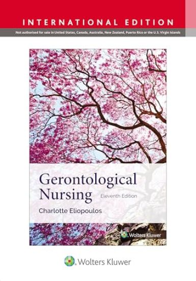 Kansikuva: Gerontological Nursing