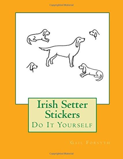 Irish Setter Stickers: Do It Yourself