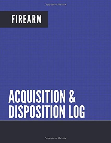 Firearm Acquisition & Disposition Log: Extra Large - Pages 150