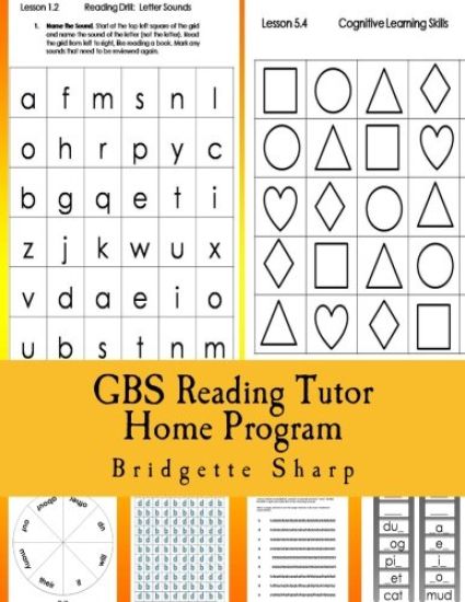 GBS Reading Tutor Home Program: Reading Tutoring that YOU Can DO at Home!