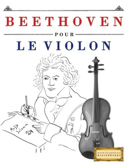 Beethoven Pour Le Violon: 10 Pi