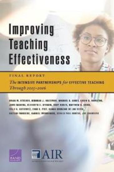 Improving Teaching Effectiveness