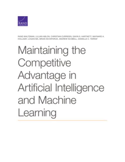 Maintaining the Competitive Advantage in Artificial Intelligence and Machine Learning