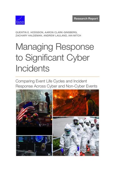 Managing Response to Significant Cyber Incidents