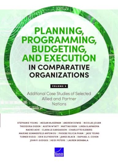 Planning, Programming, Budgeting, and Execution in Comparative Organizations