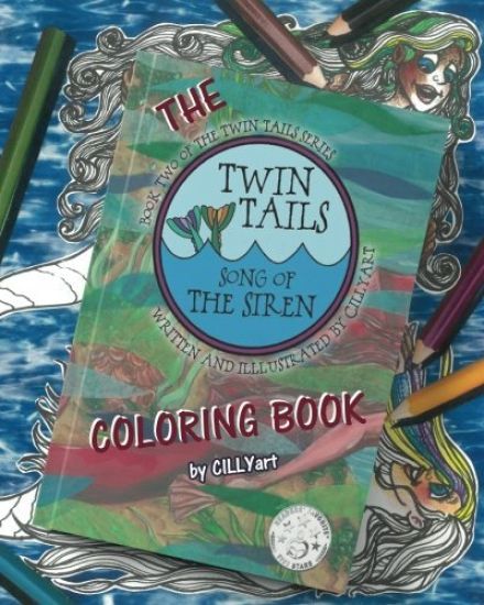 Twin Tails: Song of The Siren ...The Coloring Book