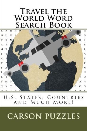 Travel the World Word Search Book