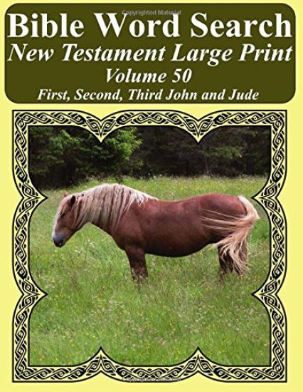 Bible Word Search New Testament Large Print Volume 50: First, Second, Third John and Jude