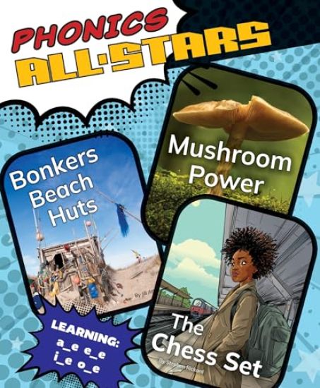 The Chess Set / Mushroom Power / Bonkers Beach Huts