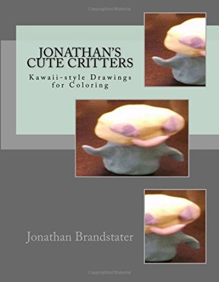 Jonathan's Cute Critters: Kawaii-style Drawings for Coloring