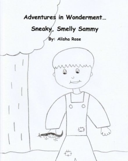 Adventures in Wonderment: Sneaky, Smelly Sammy: Coloring Book