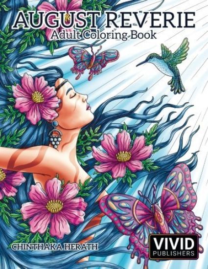 August Reverie: Adult Coloring Book