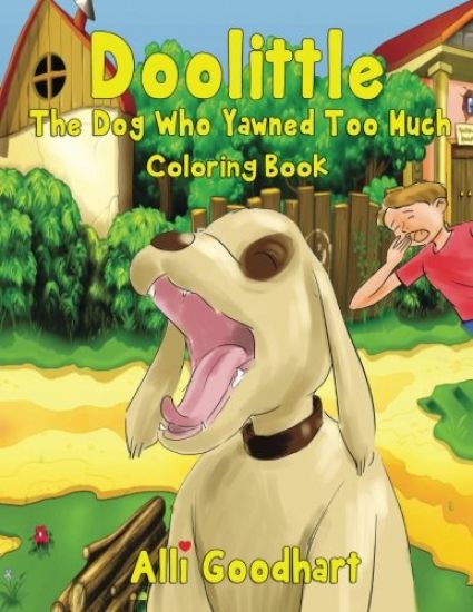 Doolittle: The Dog Who Yawned Too Much Coloring Book