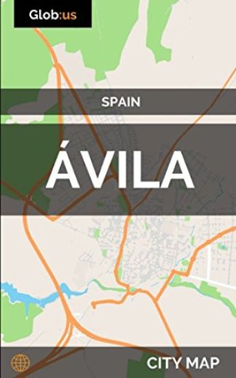 Ávila, Spain - City Map