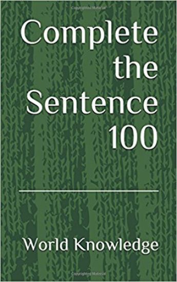 Complete the Sentence 100
