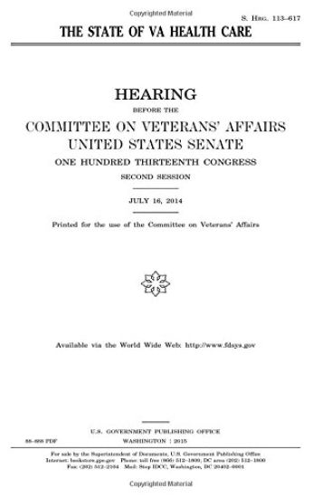 The state of VA health care