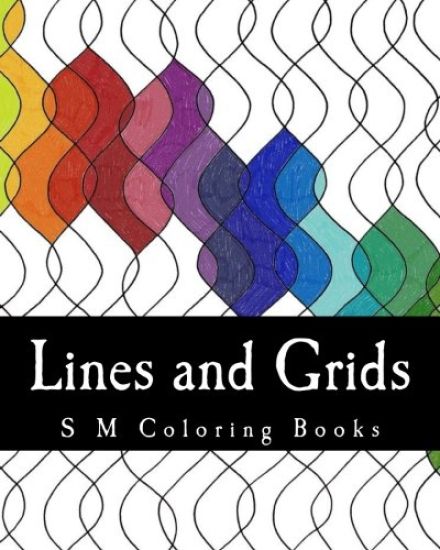 Lines and Grids: S M Coloring Books