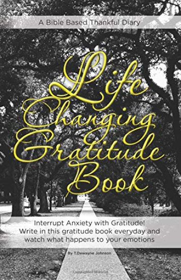 Life Changing Gratitude Book: Interrupt Anxiety with Gratitude. Write in this gratitude book everyday and watch what happens to your emotions