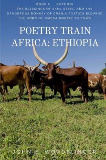 Poetry Train Africa: Ethiopia 10: The Blessings of Skin, Steel, and the Dangerous Donkey of Crania Poetico Blowing the Horn of Omega Poetry to Cows