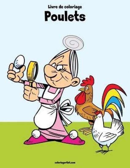 Livre de coloriage Poulets 1
