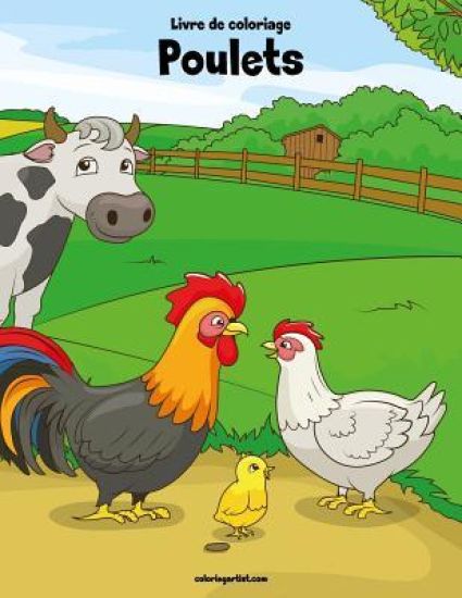 Livre de coloriage Poulets 2