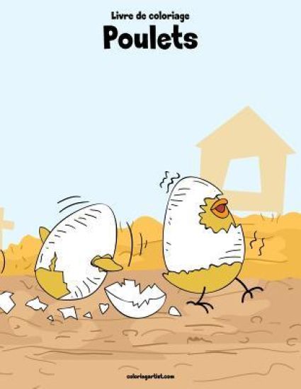 Livre de coloriage Poulets 3