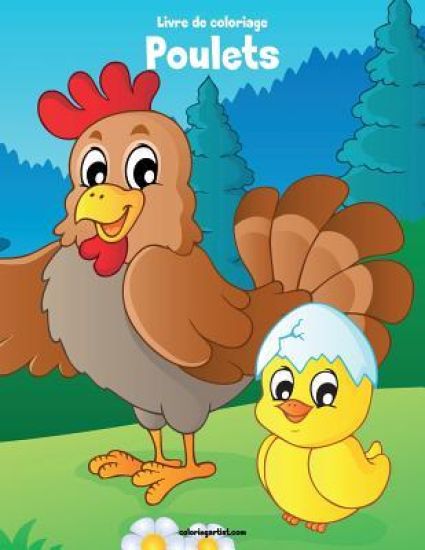 Livre de coloriage Poulets 1, 2 & 3