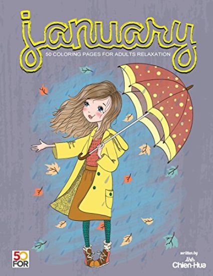 January 50 Coloring Pages For Adults Relaxation