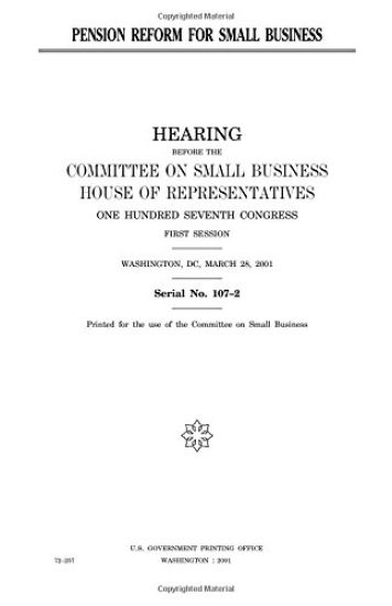 Pension reform for small business