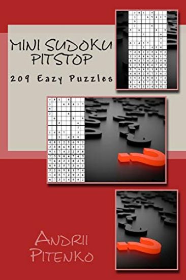 mini SUDOKU PITSTOP. 209 Eazy Puzzles