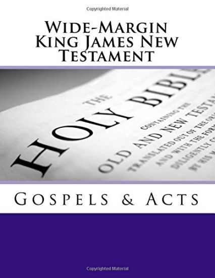 Wide-Margin King James New Testament