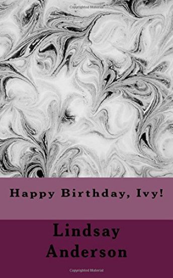 Happy Birthday, Ivy!