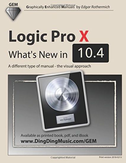 Logic Pro X - What's New in 10.4: A different type of manual - the visual approach