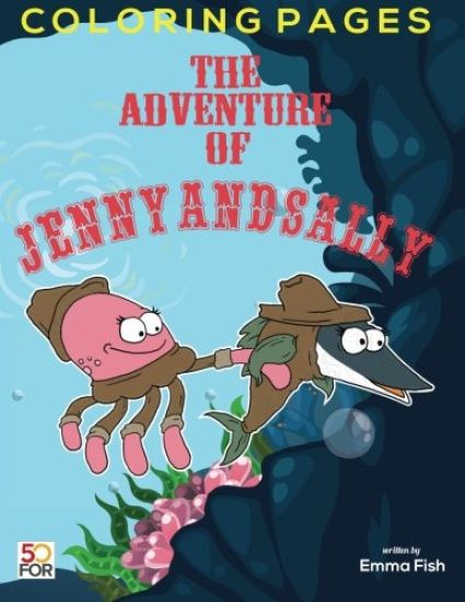 The Adventure Of Jenny And Sally Coloring Pages