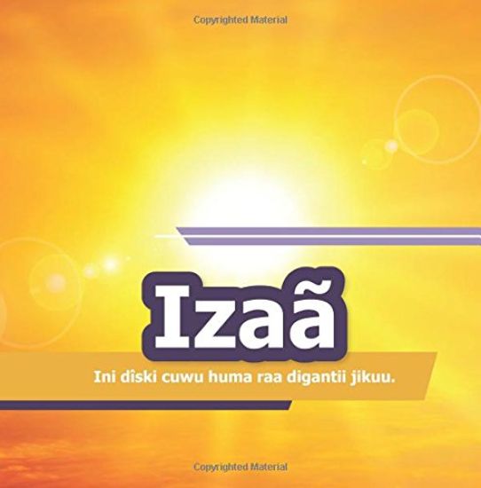 Izaa: Ini diski cuwu huma raa digantii jikuu.