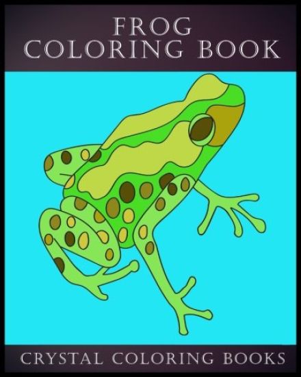 Frog Coloring Book: 30 Simple Frog Line Drawing Coloring Pages